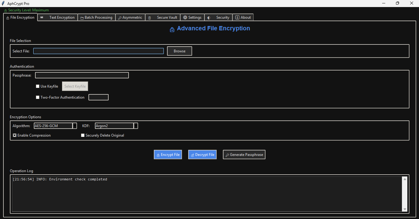 Encryption/Decryption Application